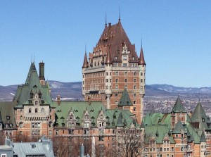 Fairmont Le Chateau Frontenac, one of the world's most photographed hotels 
